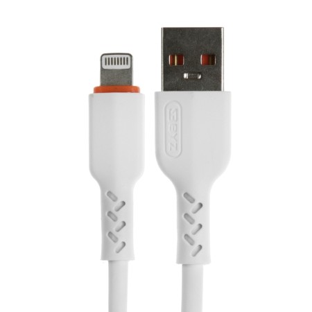 BYZ BC -151, Lightninig cable - USB, 5 A, 1.1 m, TPE, White-1