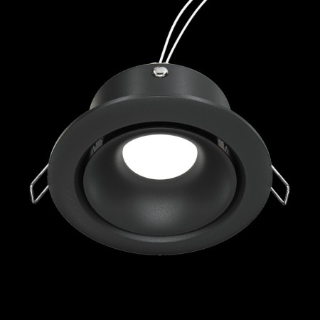 The built-in lamp Technical DL030-2-01B, 1x50W, 9.8x9.8x4.5 cm, GU10, black color black-7