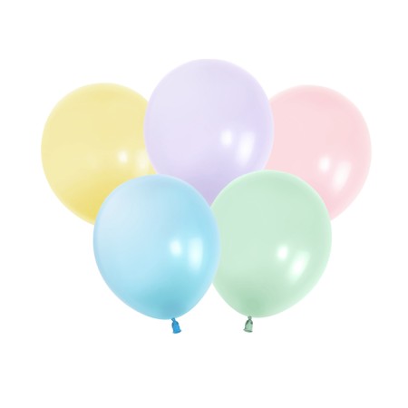 Latex ball 5 "Pastel", set 25 pcs., Mix