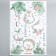 Interior plastic sticker "Flowers" 60x90 cm