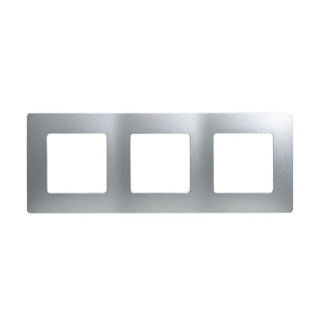 Frame 3-M Legrand "Etika", alum. 672553