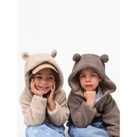 Children's jacket Amarobaby Bear, height 104 cm, brown color-23