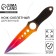 Souvenir weapon knife skeletal "gradient", length 21 cm