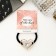 Hair elastic band "Loretta" Heart