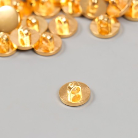 Buttons plastic on midnight "gold" 1.25 cm set 40 pcs-1