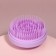 The comb is massage, round, folding, with a mirror, D = 7.5 cm, in the box, lilac color