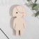 Harvesting for creativity "Figure girl with bangs in front of my eyes" 8x3.7 cm