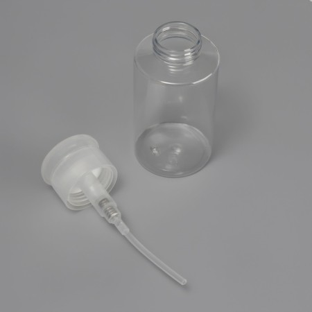 Pump bottle, 200 ml, white/transparent color-3