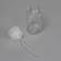Pump bottle, 200 ml, white/transparent color
