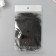 Pen decorative goose down "Black" set 40 pcs h = 10-15 cm