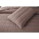 A set with a bedspread "Nadine", size 230x250 cm, 50x70 cm - 2 pcs, color of Mokko