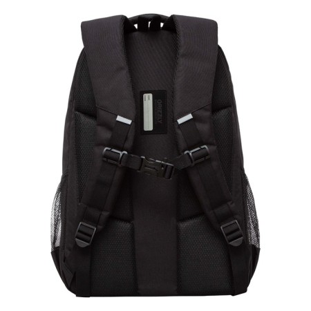 Youth backpack 47 x 32 x 17 cm, Grizzly, ergonomic back, laptop department, black-2
