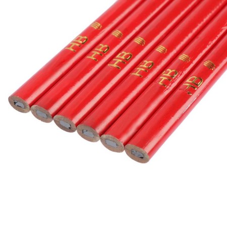 Pencils building tundra, 180 mm, 6 pcs.-4