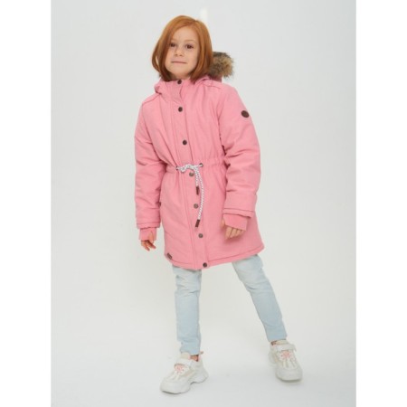 Winter park for a girl, height 122 cm, pink color-9