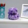 Soft toy "Bear", 15 cm, lavender color