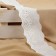Lace embroidery, 55 mm × 13 ± 1 m, white color