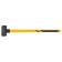 Sledgehammer Denzel 11023, Forged, Fiberglass handle with tpr coating, 880 mm, 4 kg