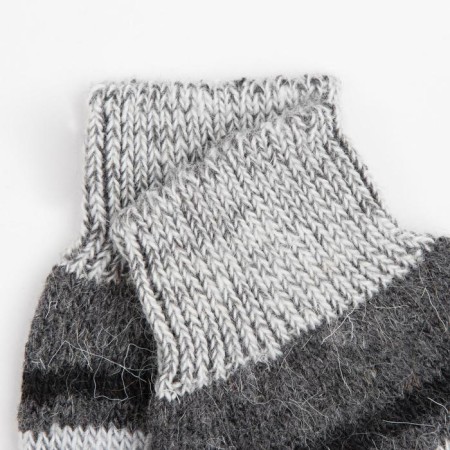 Male wool socks, gray color, size 27-1