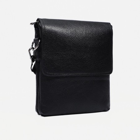 Male bag, black color