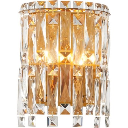 Wall lamp STILFORT 2173/05/02W Santorini, 2x40W, E14, 150x150x250 mm, bronze color-1