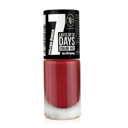 Nail polish TF Color Gel, tone 281 strawberry, 8ml