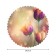 The tablecloth “Morning with tulips”, round, Saten, d = 150 cm