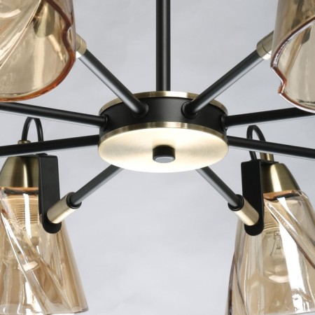 Hamburg chandelier, size 76x32.5x76 cm, 320W 8xe14-7