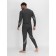 Male thermal underwear, size 50-52, dark gray color
