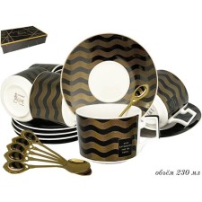 Tea set of Lenardi, 18 items