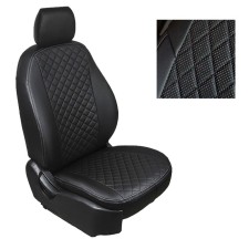 Auto-Chelecs from eco-leather rhombus for Kia Sportage 2015-n., Ved 40/60, set