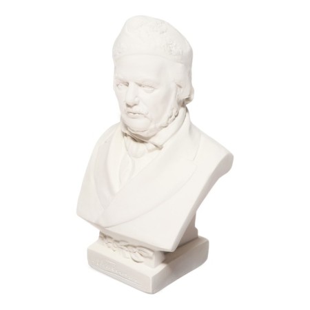 Gypsum figure famous people: Bust Glinka 22.5*9.5*13 10-198-7