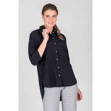Blouse-tuniki female, size 44, black color