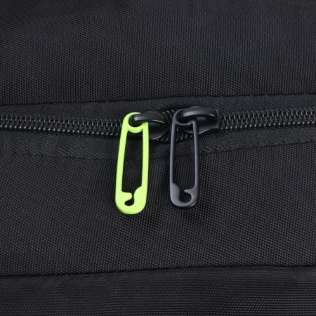 School backpack, 39 x 26 x 19 cm, Grizzly, ergonomic back, laptop department, black-11