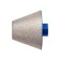 Clamps Diamond conical tundra, 35 - 75 mm, for processing marble, granite and ceramics