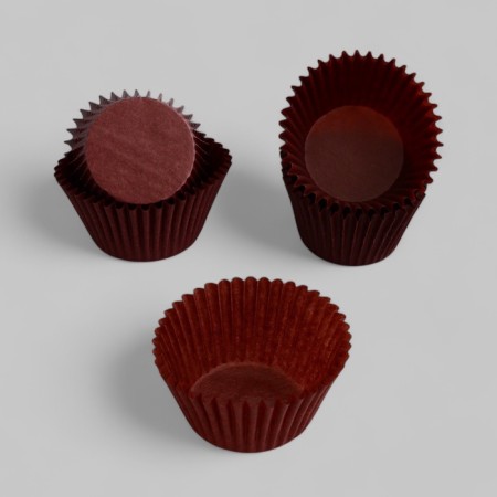 Tartlet, brown, 5.5 x 4 cm-1