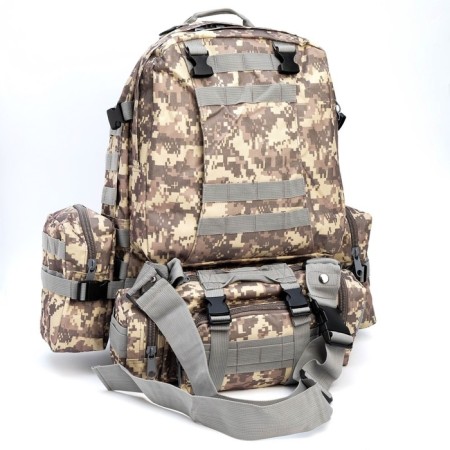 Tactical backpack "Adventure", Gray, 50 liters