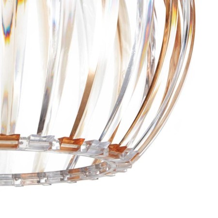 Lamp Bayerlux 7330/1, 1he27 15W, brown/transparent 31x24+60 cm-4