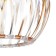 Lamp Bayerlux 7330/1, 1he27 15W, brown/transparent 31x24+60 cm