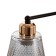 Adele chandelier 2x40W E27 Black/gold 45x12x25cm