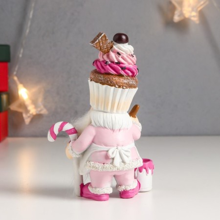 Suvenir Polystone "Santa Claus Sweeter" 12x4.5x7.5 cm-3