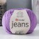 Jeans yarn 55% cotton, 45% acrylic 160m/50g (72 lilacs)