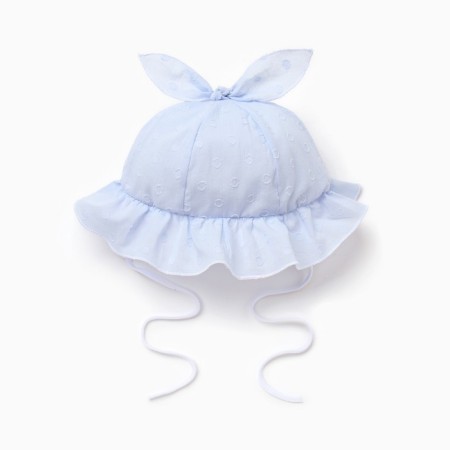 Baby hat, blue color, size 48-50-2