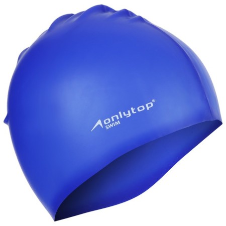 Hat of swimming adult Onlytop Swim, silicone, girth 54-60 cm-2