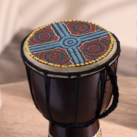 Souvenir musical instrument "Different drum -jambe" 13x13x24 cm, mix-4