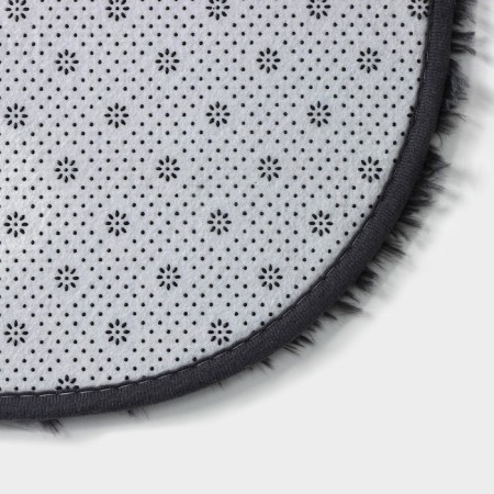 Bath and toilet rug “fluffy”, 40 × 56 cm, smoky color-4