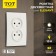 Double Tot Elegant, 10 a, hidden, without salary, white