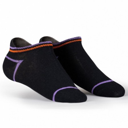 Socks for boys, size 18-20, black color, purple-3