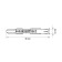 Dowel "Rosdubel P", frame, nylon, 10x80 mm, 50pcs