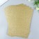 Foamiran glitter Magic 4 Hobby 2 mm cent. light gold, 20x30 cm