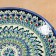 Largan Rishtan ceramics "Patterns", 25 cm, blue